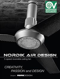 Буклет потолочные вентиляторы Vortice Nordik Air Design