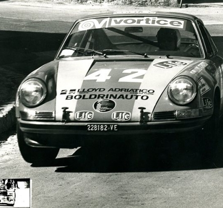 Porsche спонсируется Vortice на гонке Targa Florio